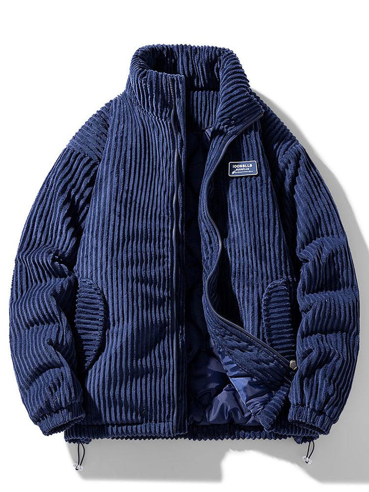 HENRY | QUILTED CORDUROY COAT