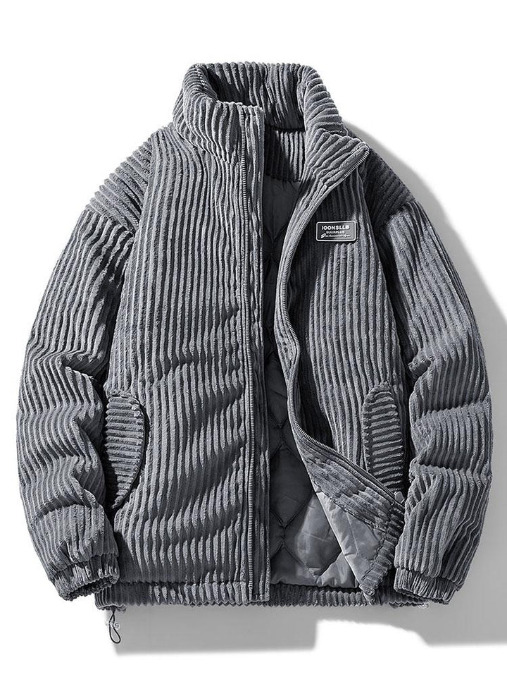 HENRY | QUILTED CORDUROY COAT